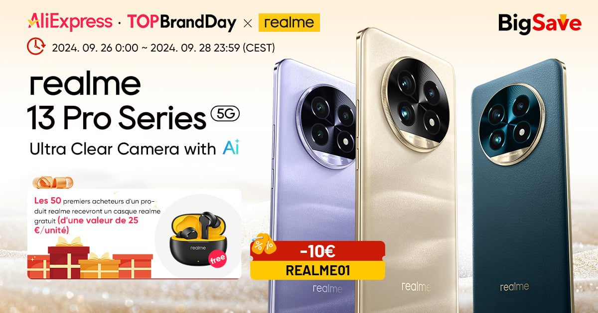 Realme frappe fort avec ses nouveaux 13 Pro+ et 13 Pro : des smartphones qui en mettent plein la vue 7 Realme 13 Pro
