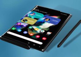 Samsung écran enroulable smartphone pliable