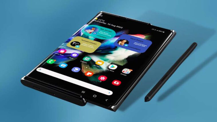 Samsung lancera le premier smartphone avec un écran enroulable 1 Samsung écran enroulable smartphone pliable