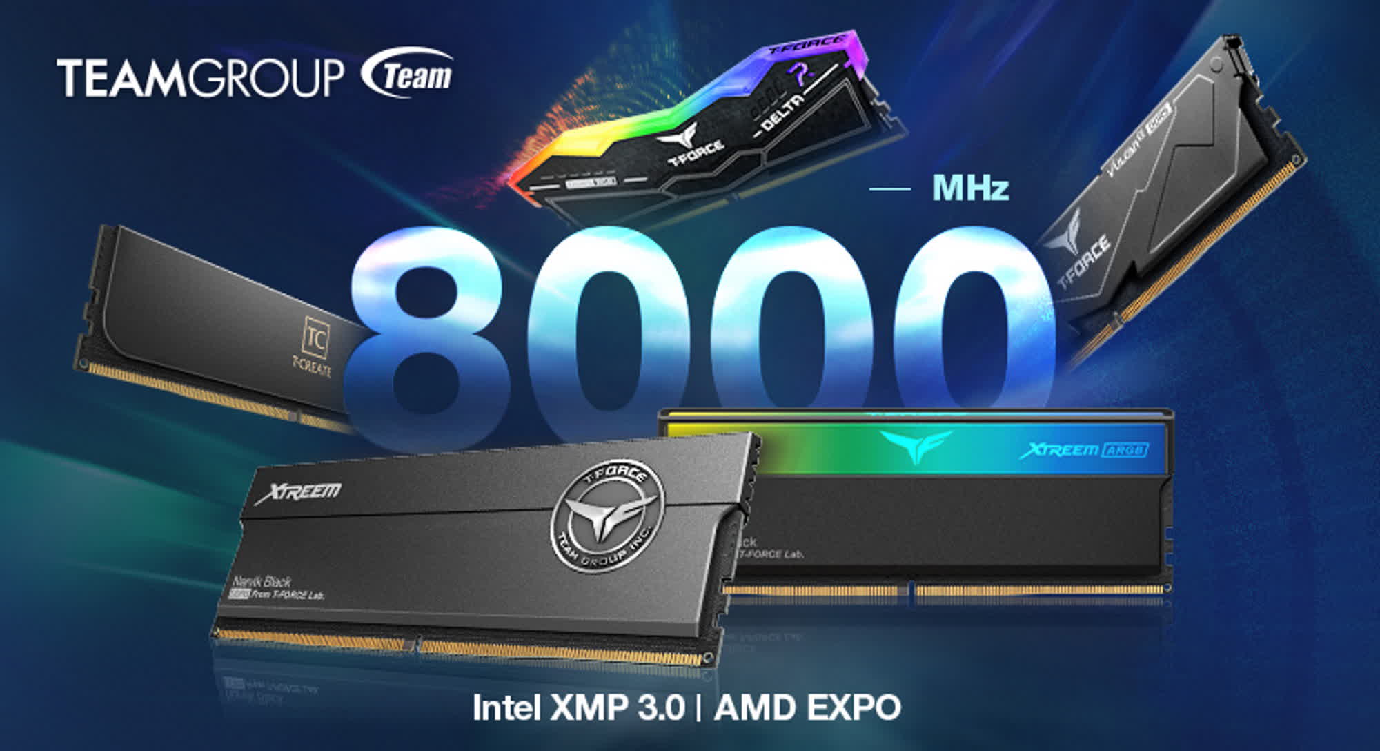 TeamGroup présente des kits DDR5 avec prise en charge de l'overclocking double mode pour Intel et AMD 2 TeamGroup presente des kits DDR5 avec prise en charge de