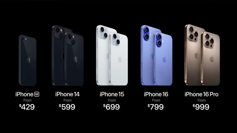 Voici ce que devient la gamme iPhone après la présentation des iPhone 16 2 Voici la nouvelle gamme iPhone après la présentation des iPhone 16