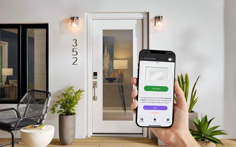Une porte intelligente contrôlée par la voix vous permet de basculer entre transparence et opacité 1 Voice-controlled smart door lets you toggle between transparency and opacity