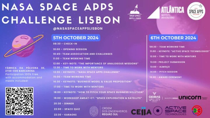 Réservez la date ! Le futur de l'exploration spatiale atterrit à Lisbonne les 5 et 6 octobre 6 1728046431 485 Reservez la date Le futur de lexploration spatiale atterrit