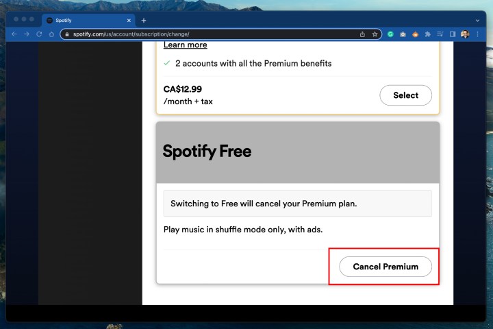 Comment annuler Spotify Premium – Spotify Free.