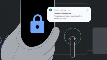 La dernière fonctionnalité de sécurité d'Android verrouillera les appareils en cas de détection de "mouvement associé au vol" 17 Android