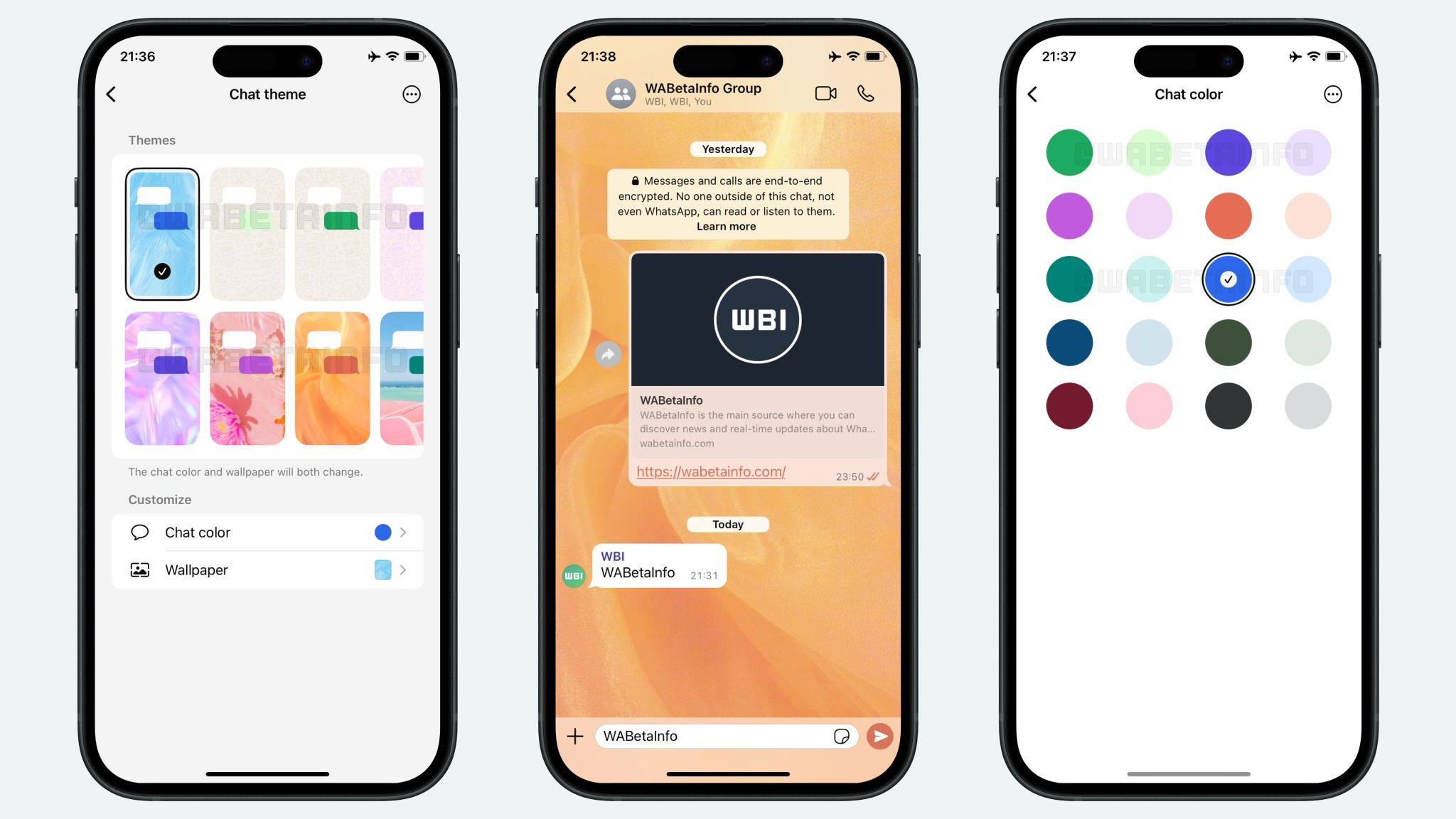 Les thèmes arrivent sur WhatsApp : ainsi vous pouvez changer la couleur de vos conversations 3 Les thèmes arrivent sur WhatsApp comment changer la couleur de vos conversations