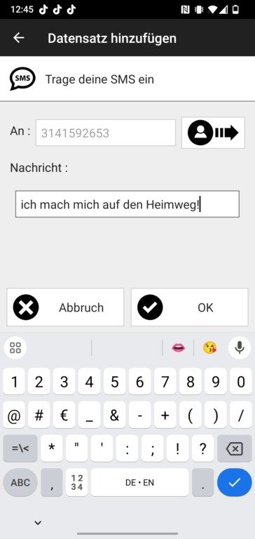 NFC-Tags : Les compagnons invisibles qui facilitent votre vie quotidienne ! 8 Étiquette NFC SMS