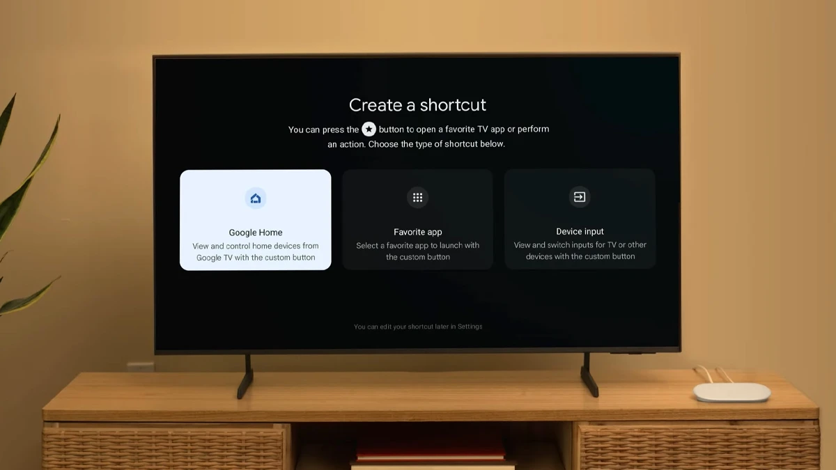 Attribuer un Raccourci Personnalisé à la Nouvelle Télécommande Vocale Google TV Streamer
