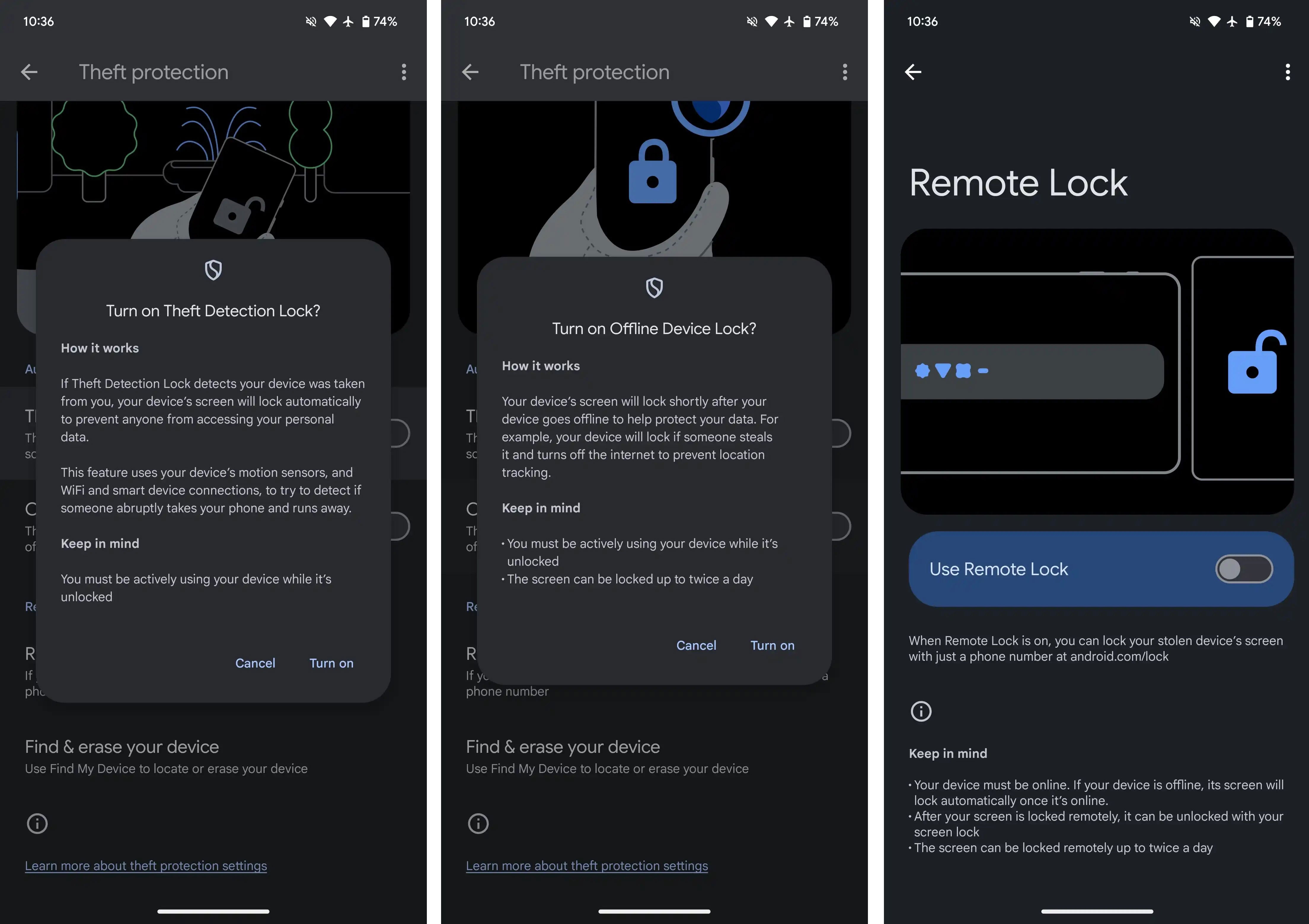 La nouvelle fonction antivol que vous devez activer sur votre Android pour protéger vos données 5 La nouvelle fonction antirrobo que vous devez activer sur votre Android pour protéger vos données