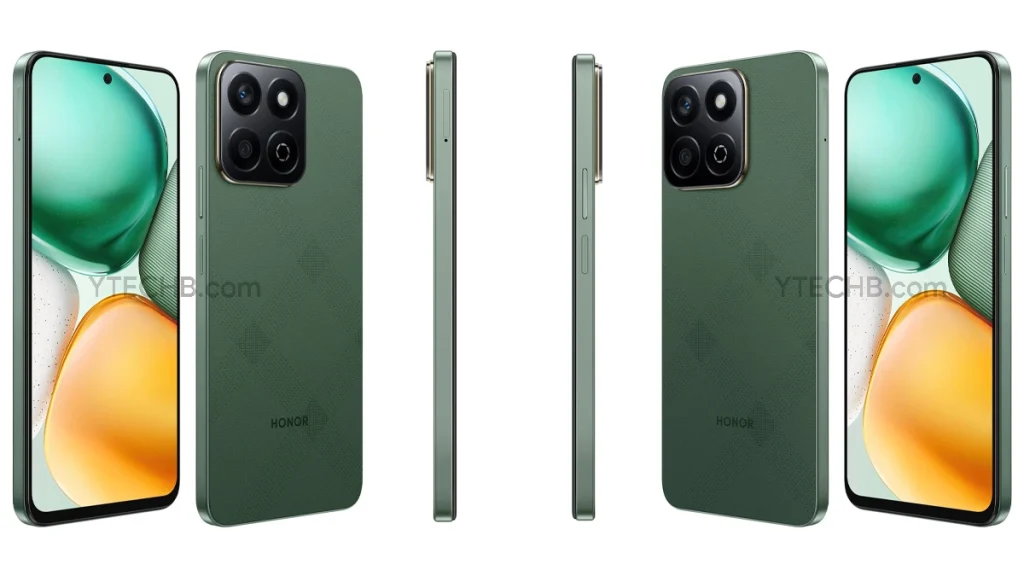 Exclusif : Fuites des rendus, prix et spécifications du Honor X7c 4G avant son lancement 3 Honor X7c Angles latéraux