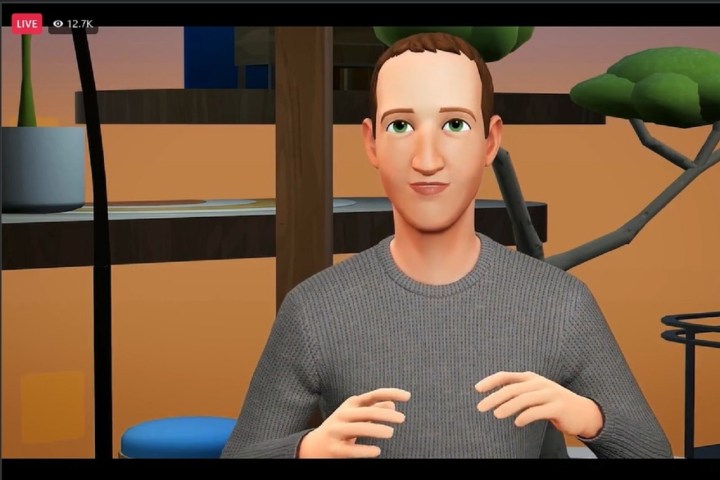 L'IA de Google a aidé à remporter deux prix Nobel cette semaine 5 Capture d'écran de Meta Connect 2022 montrant l'avatar de Mark Zuckerberg.