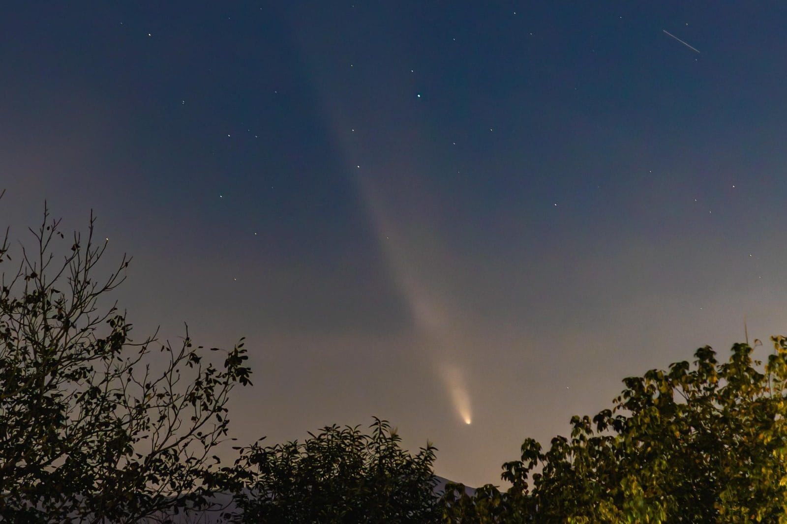 Où chercher la "comète du siècle" dans les ciels et comment la photographier avec un téléphone ou un appareil photo 7 Crédit : Ercole Angelucci