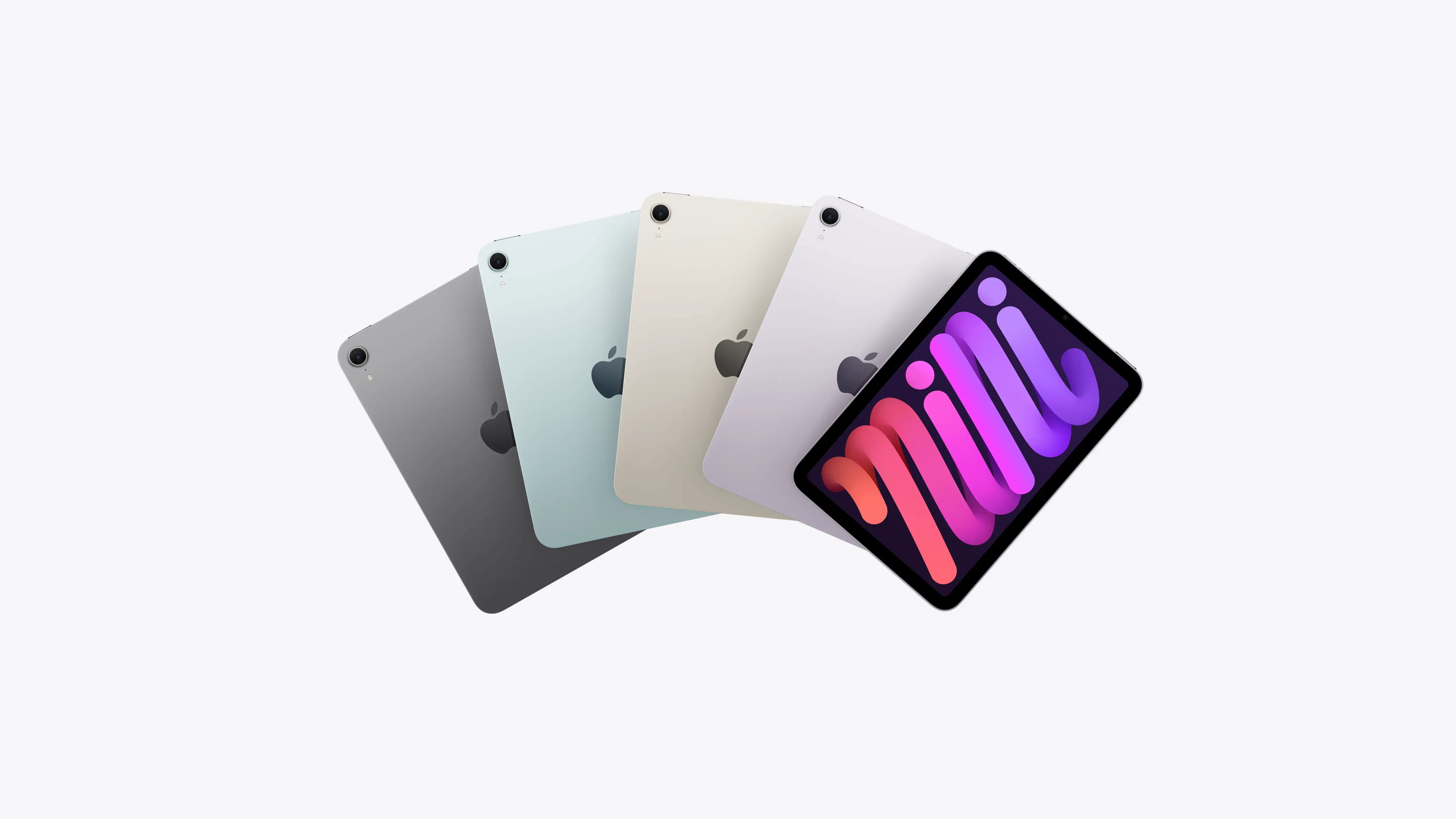 Apple annonce une version plus puissante de l'iPad Mini avec processeur A17 Pro 4 Couleurs de l'iPad Mini