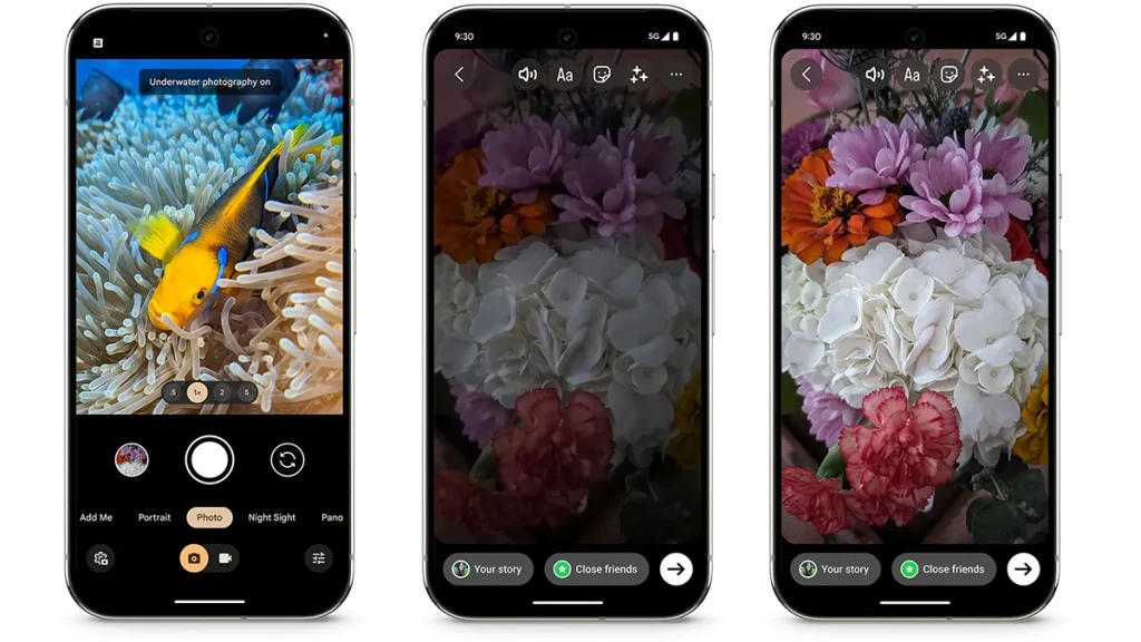 Toutes les nouvelles fonctionnalités incluses dans le Pixel Drop d'octobre pour les téléphones Pixel, les tablettes et plus 5 Nouvelles fonctionnalités de l'appareil photo Pixel