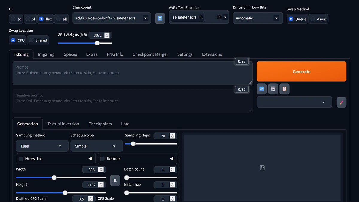 Comment utiliser Flux AI localement sur votre ordinateur gratuitement 12 Comment utiliser Flux AI localement sur votre ordinateur gratuitement