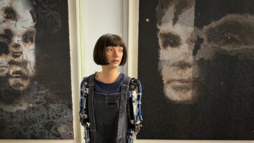 Haunting robot-made painting of Alan Turing expected to fetch at least $120K at auction