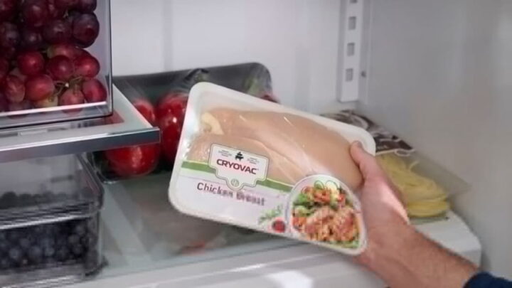 Ce nouveau type de plastique se décompose dans l'océan plus rapidement que le papier lui-même 5 Plateau de viande