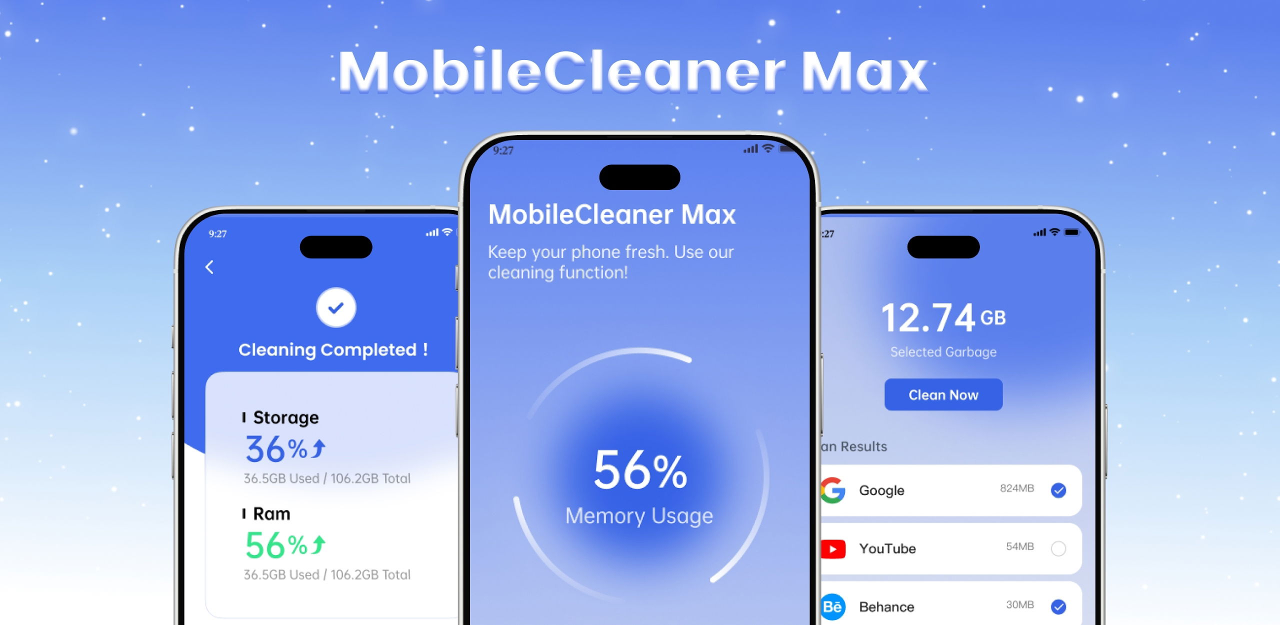 10 nouvelles applications gratuites pour Android qui méritent une chance 3 MobileCleaner Max