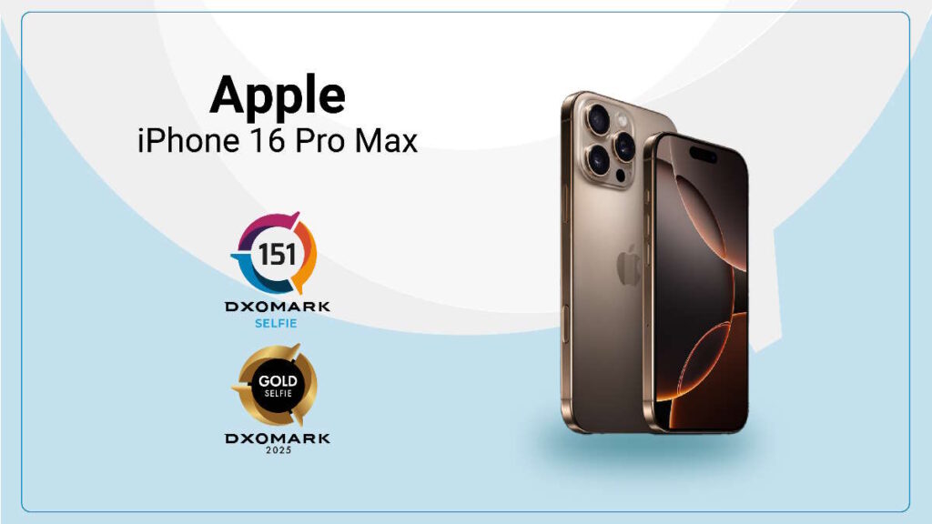 iPhone 16 Pro Max a maintenant été couronné comme le nouveau roi des selfies de DXOMARK 4 iPhone 16 Pro Max selfie DXOMARK caméras