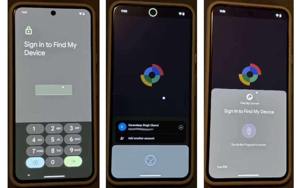 L'application "Localiser mon appareil" d'Android est plus sécurisée avec l'authentification biométrique 3 Android Localiser dispositif biométrique