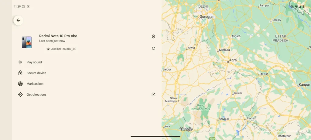 L'application "Localiser mon appareil" d'Android est plus sécurisée avec l'authentification biométrique 5 Android Localiser dispositif biométrique