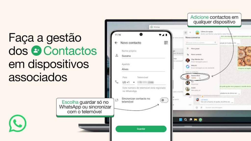 WhatsApp lance des nouveautés dans les contacts et prépare d'autres améliorations importantes 3 WhatsApp contacts améliorations dispositifs