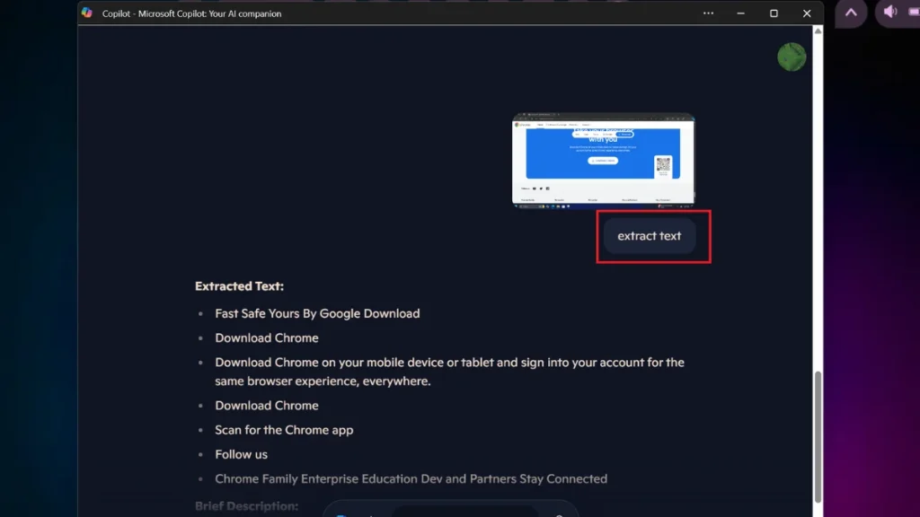 Capturer et copier du texte à partir d'images sur Windows 11 facilement 3 1729801805 113 Capturer et copier du texte a partir dimages sur Windows.webp