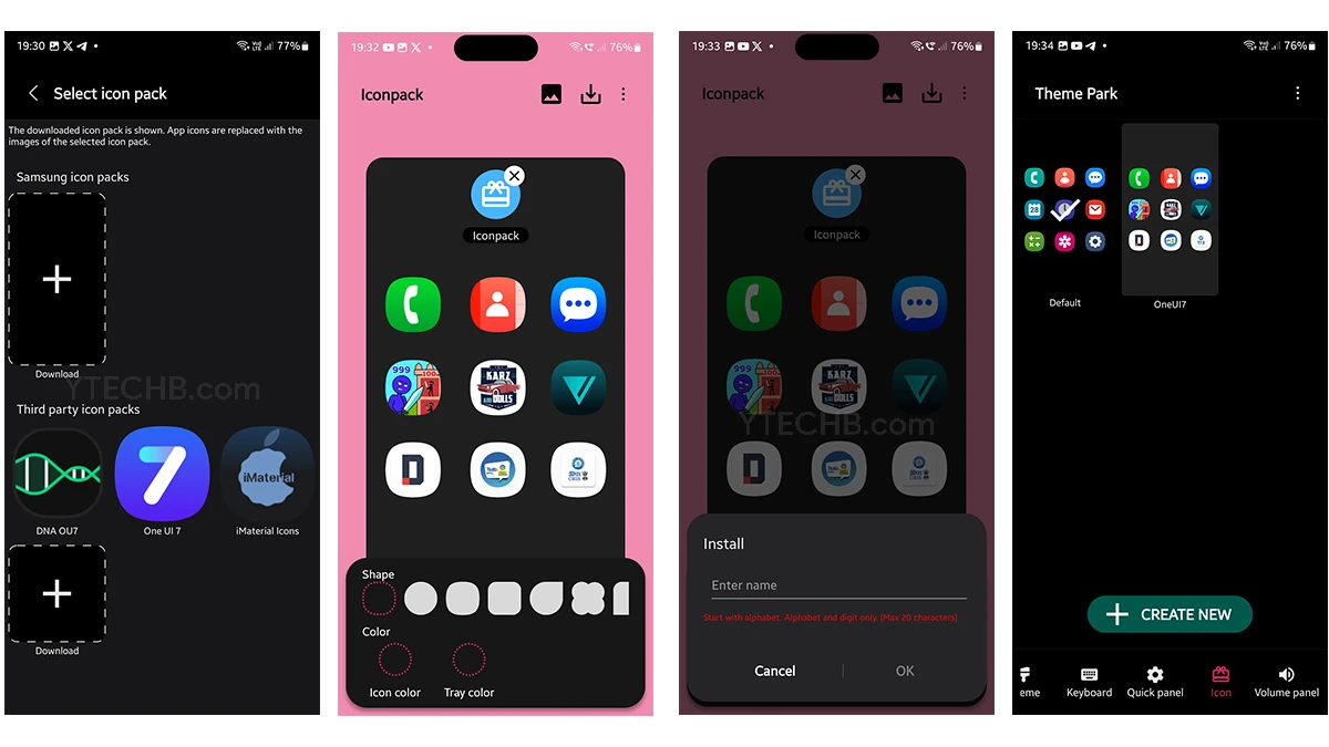 Comment transformer l'apparence de votre smartphone Samsung avec les nouveaux icônes de One UI 7 4 Comment obtenir les icônes One UI 7.0 sur n'importe quel dispositif Samsung