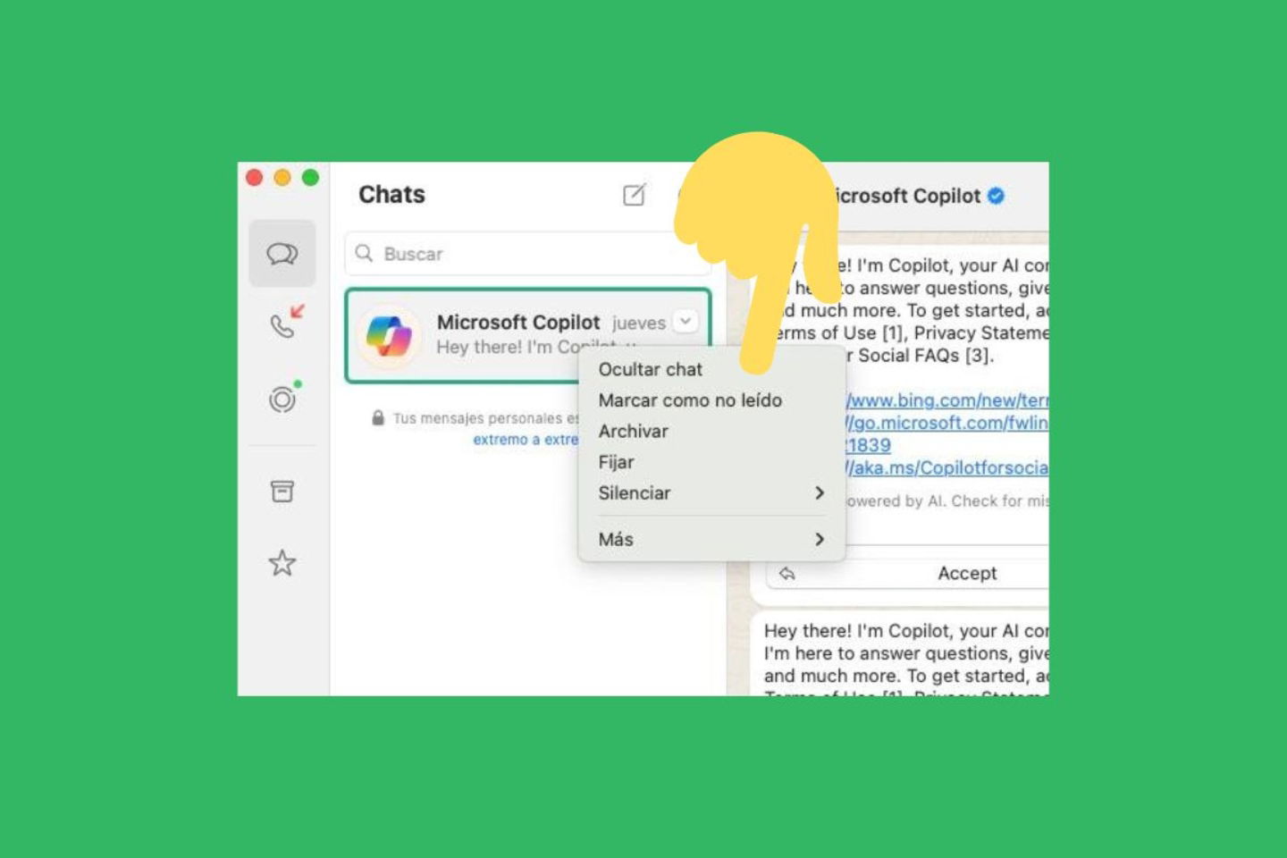 Comment marquer un chat comme non lu sur WhatsApp pour ne rien manquer ! 6 Comment marquer un chat comme non lu sur WhatsApp