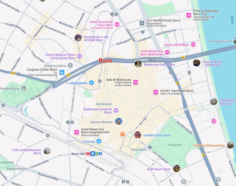 Cartes Apple sur le Web : 5 fonctionnalités qui surpassent Google Maps 4 Google Maps Bonn