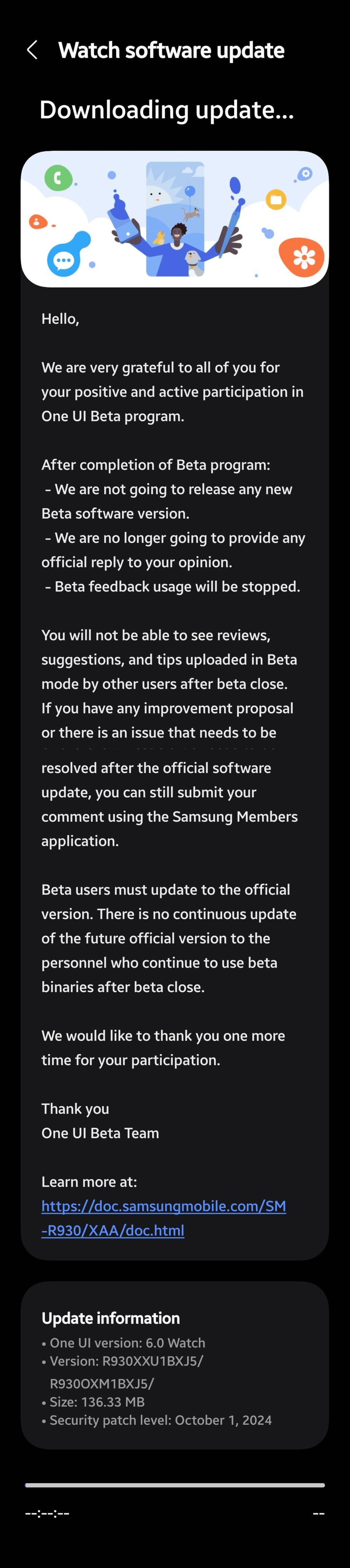 One UI 6.0 Watch termine sa bêta et arrive bientôt sur votre montre Samsung Galaxy ! 3 One UI 6.0 Watch termine sa bêta et sera bientôt disponible sur votre montre Samsung Galaxy