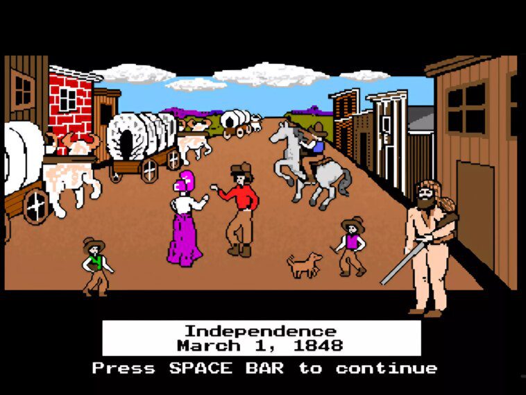 Apple transforme le légendaire jeu vidéo Le Oregon Trail en un film comique hilarant 1 Apple is turning classic video game The Oregon Trail into a comedy movie