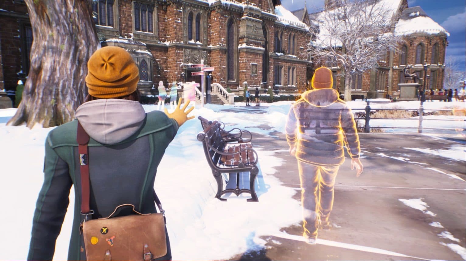 Retour de Life is Strange, le jeu vidéo qui ressemble désormais à une série Netflix : notre avis 3 LIFE IS STRANGE: DOUBLE EXPOSURE | Même dans une réalité, Max peut percevoir ce qui se passe dans l'autre réalité.