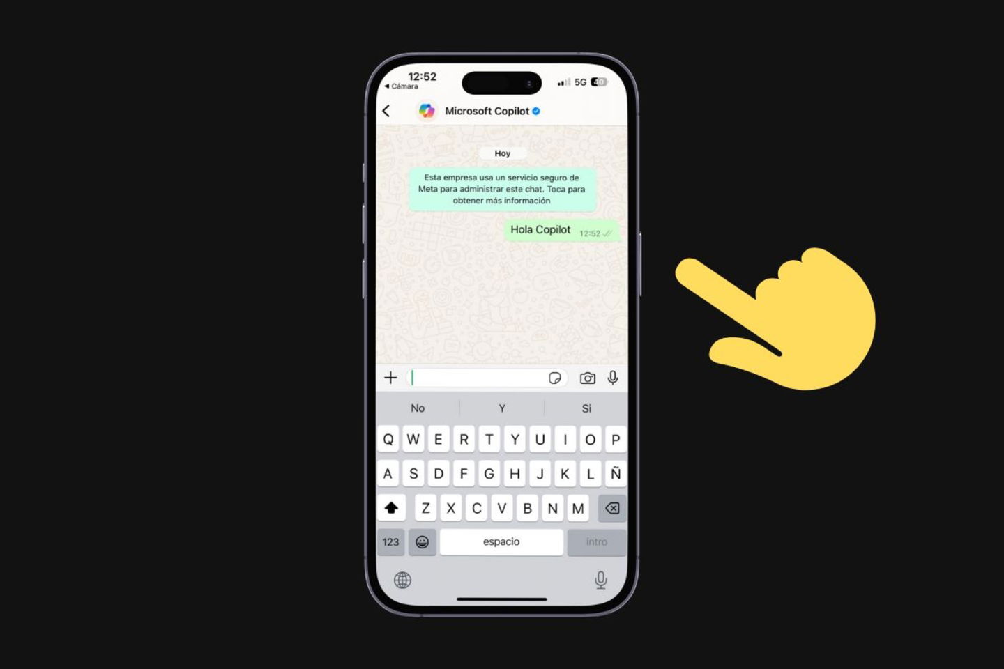 Comment profiter pleinement de Microsoft Copilot sur WhatsApp : guide complet 5 Comment utiliser Microsoft Copilot dans WhatsApp : guide complète