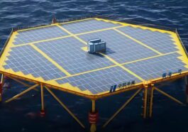 Après avoir rempli les côtes de milliers de moulins à vent, il est maintenant temps de les envahir avec des panneaux solaires flottants