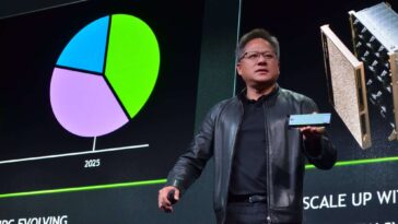 Avant NVIDIA, le fondateur et PDG Jensen Huang a conçu des microprocesseurs pour... 6 Before Nvidia, founder and CEO Jensen Huang designed microprocessors for...