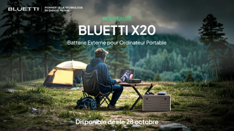 BLUETTI dévoile la X20 Power Bank : l’accessoire indispensable pour gamers et professionnels mobiles 1 Bluetti X20