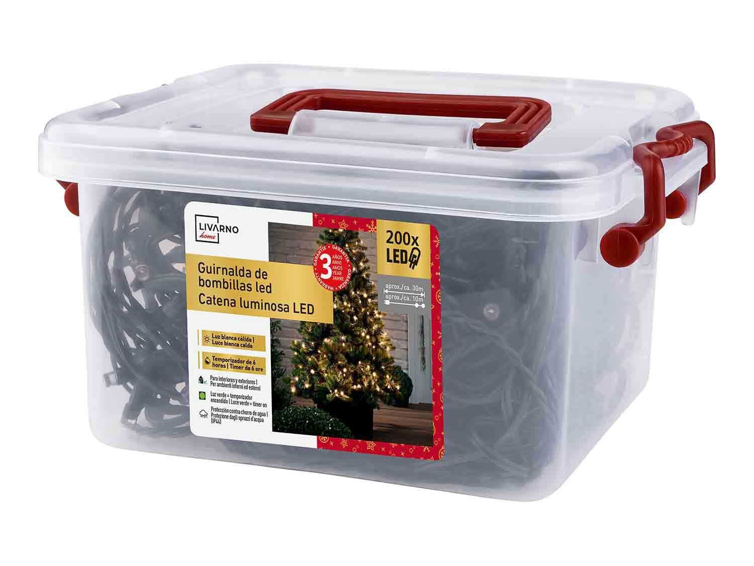 Ce produit pour éclairer ta maison fait fureur au Lidl : il y a des files d'attente pour l'acheter 3 Guirlande de bombillas Lidl boîte