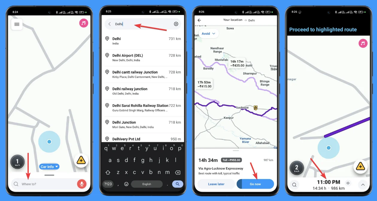 Comment ajouter plusieurs étapes sur Waze