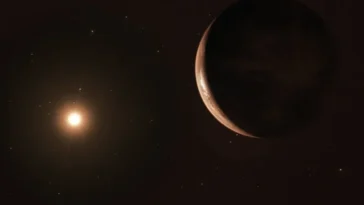 Des astronomes découvrent une exoplanète sub-terrestre à seulement 6 années-lumière de distance 8 Illustration de l'Étoile de Barnard et de son exoplanète