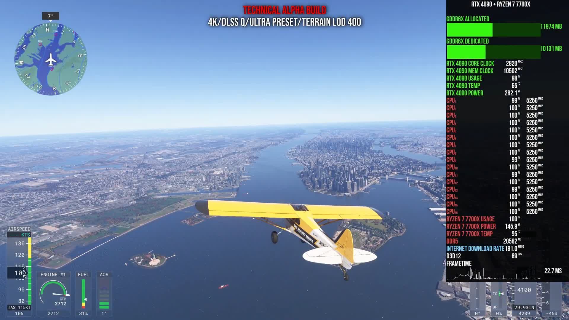 Flight Simulator 2024 échange une taille d'installation énorme contre une utilisation élevée de la bande passante – jusqu'à 81 Go par heure 2 Flight Simulator 2024 echange une taille dinstallation enorme contre une