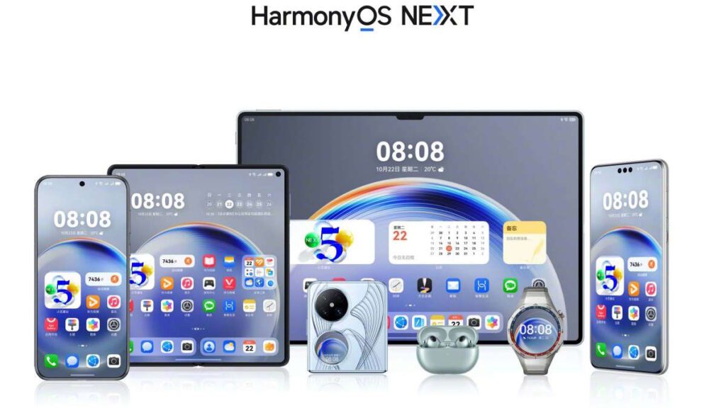 Huawei dévoile HarmonyOS Next : la révolution d'un système d'exploitation autonome 2 Huawei HarmonyOS Next Android smartphones