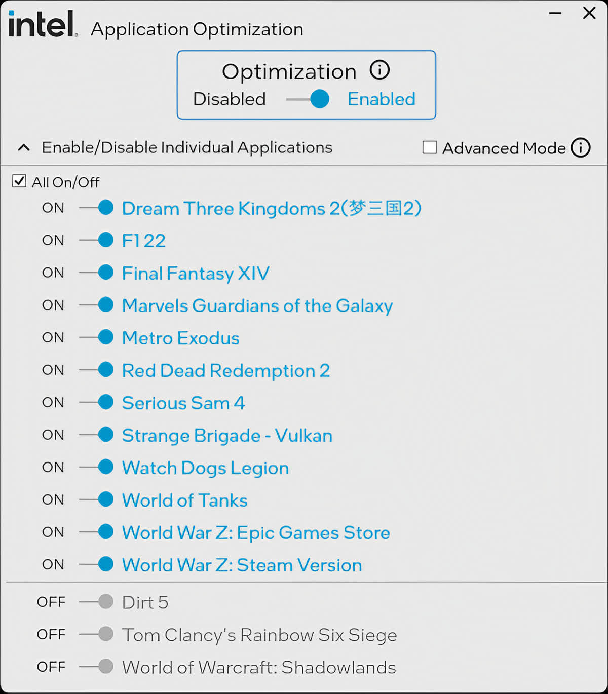 Intel déverrouille les optimisations APO pour les nouveaux processeurs Arrow Lake et étend le support des jeux 2 Intel deverrouille les optimisations APO pour les nouveaux processeurs Arrow