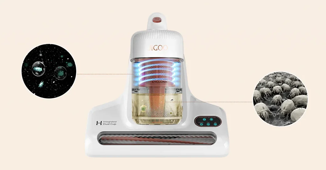 Ces trois aspirateurs anti-acariens Jigoo en promotion pour l'Amazon Fall Prime Day ! 6 Jigoo J200 Aspirateurs Anti Acariens Techno