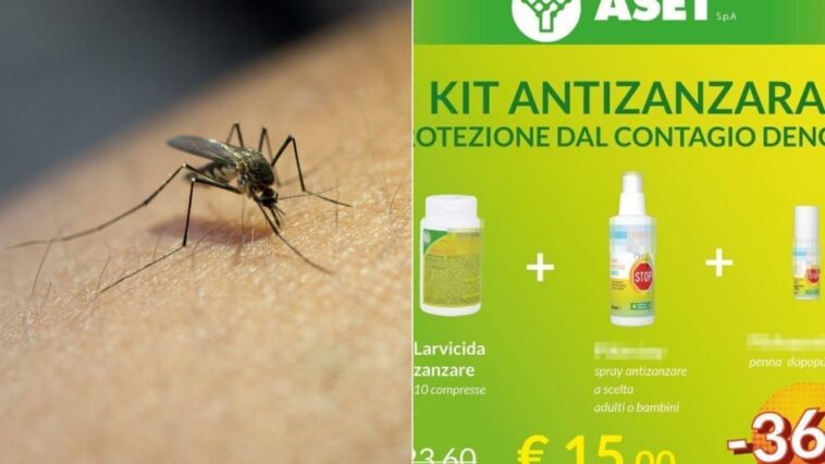 Kit anti-moustiques contre la fièvre Dengue, Burioni : « Utilisé comme répulsif mais le reste à quoi ça sert ? » 1 Immagine