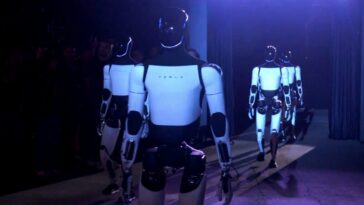 La marche des robots d'Elon Musk est juste un peu inquiétante : la vidéo 4 Image