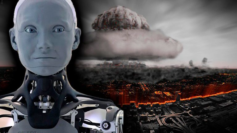 El robot humanoide más avanzado y que se declaró 'autoconsciente' ahora tiene un compañero. Los dos son terroríficos