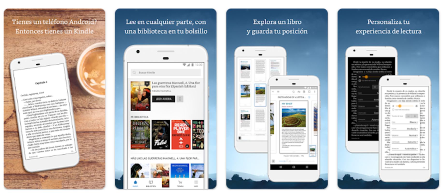 Kindle est l'application de lecture d'Amazon