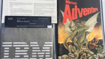 Which PC game was the first to ship with baked-in DRM?