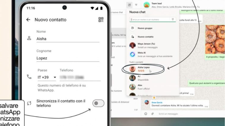 Nouvelle fonctionnalité WhatsApp : gérez vos contacts directement dans l'application 1 Image